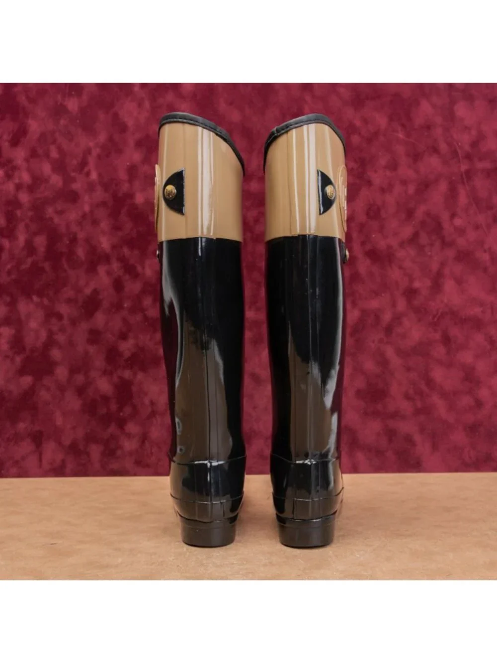 Hunter Women Regent Farm Barn Riding Equestrian Wellies Rubber Boots 6US EUR37